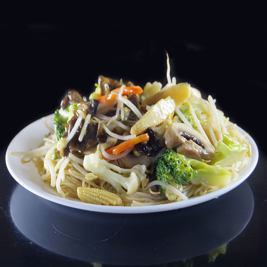 Fideos De Arroz Con Verduras