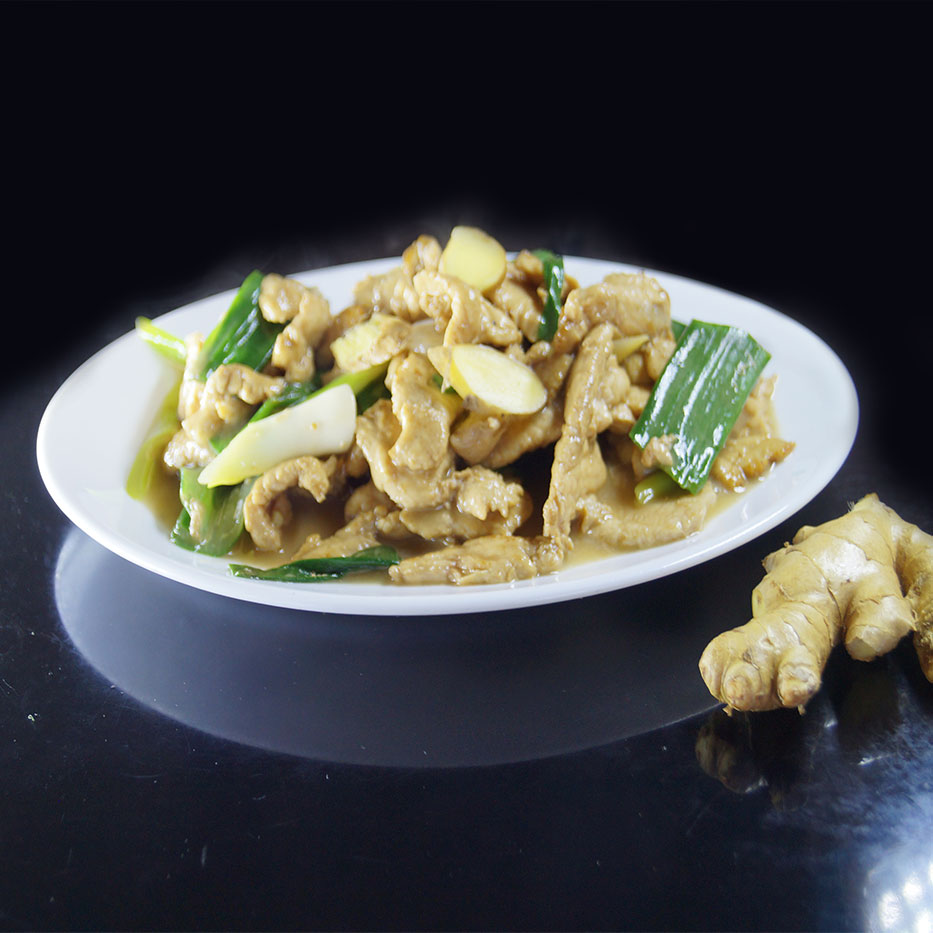 Pollo Con Jengibre